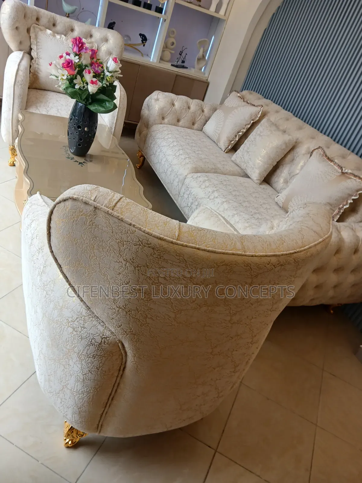 Eight Seaters Contemporary Set in Order 3+3!1!1