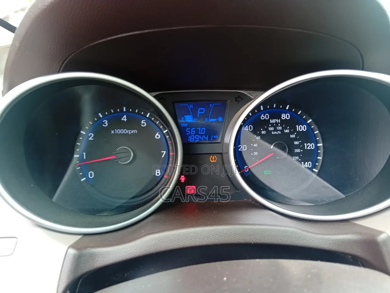 Hyundai Tucson 2013 Red