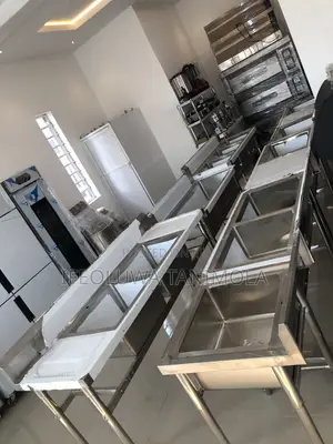 Heavy-Duty Stainless Steel Industrial Sink