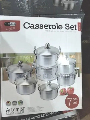 High Quality 7 Pieces Aluminium Pot