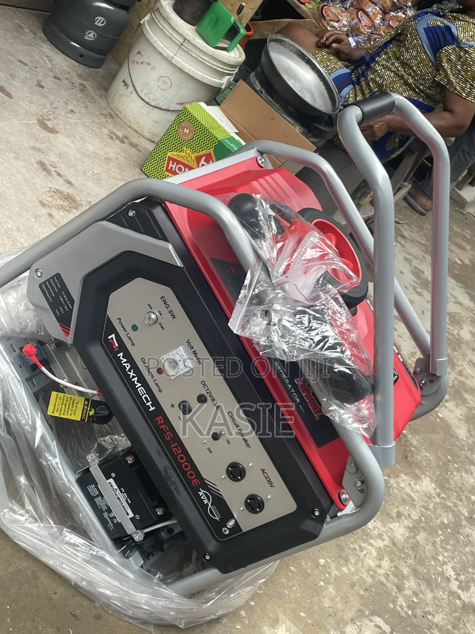 Rfs12000e 12.5kva Original Maxmech Petrol Generator