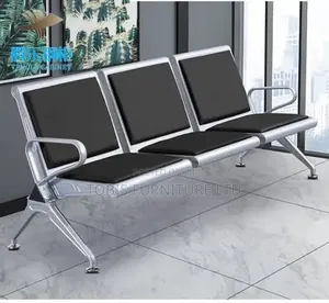 Heavy-Duty Airport Chair/Waiting Area Chair With Leather