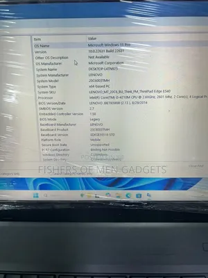 Laptop Lenovo ThinkPad Edge E540 8GB Intel Core i5 SSD 128GB