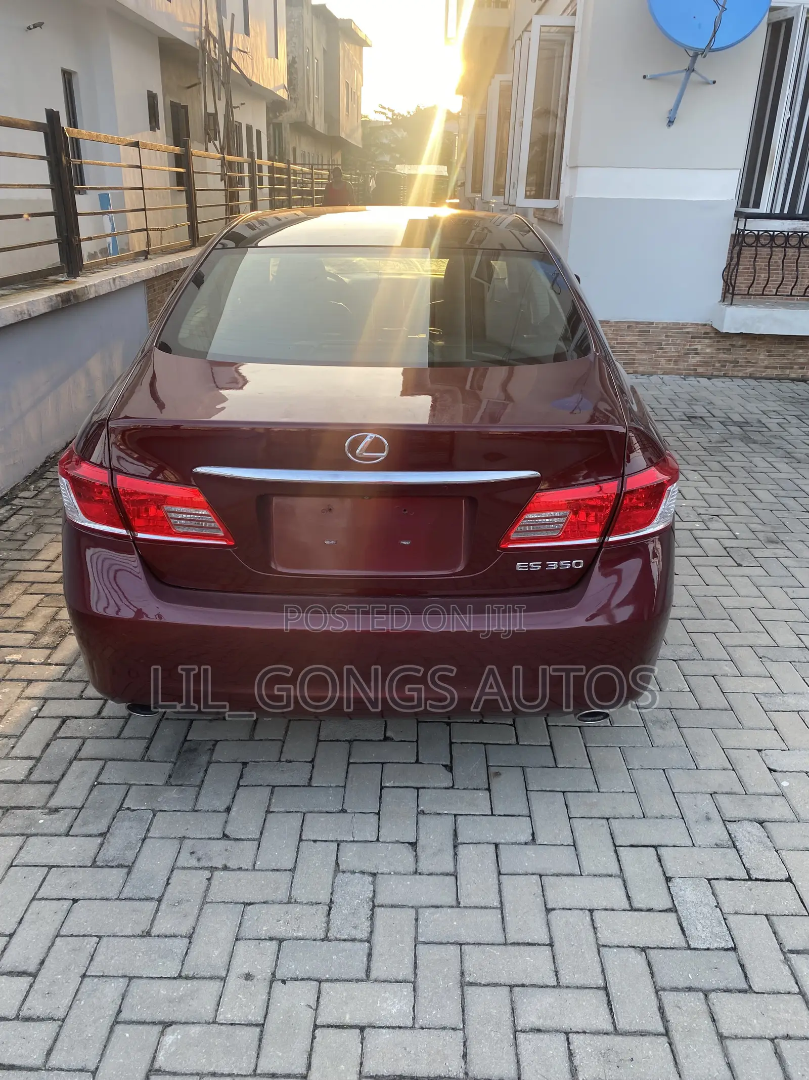 Lexus ES 350 2008 Red