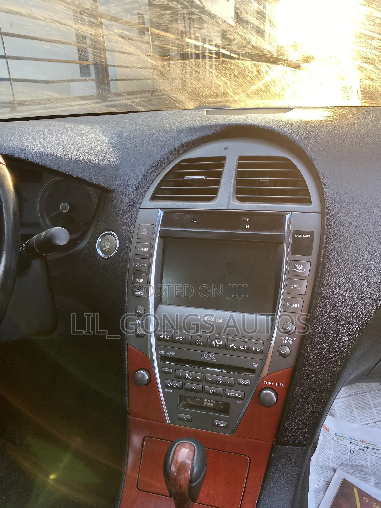 Lexus ES 350 2008 Red