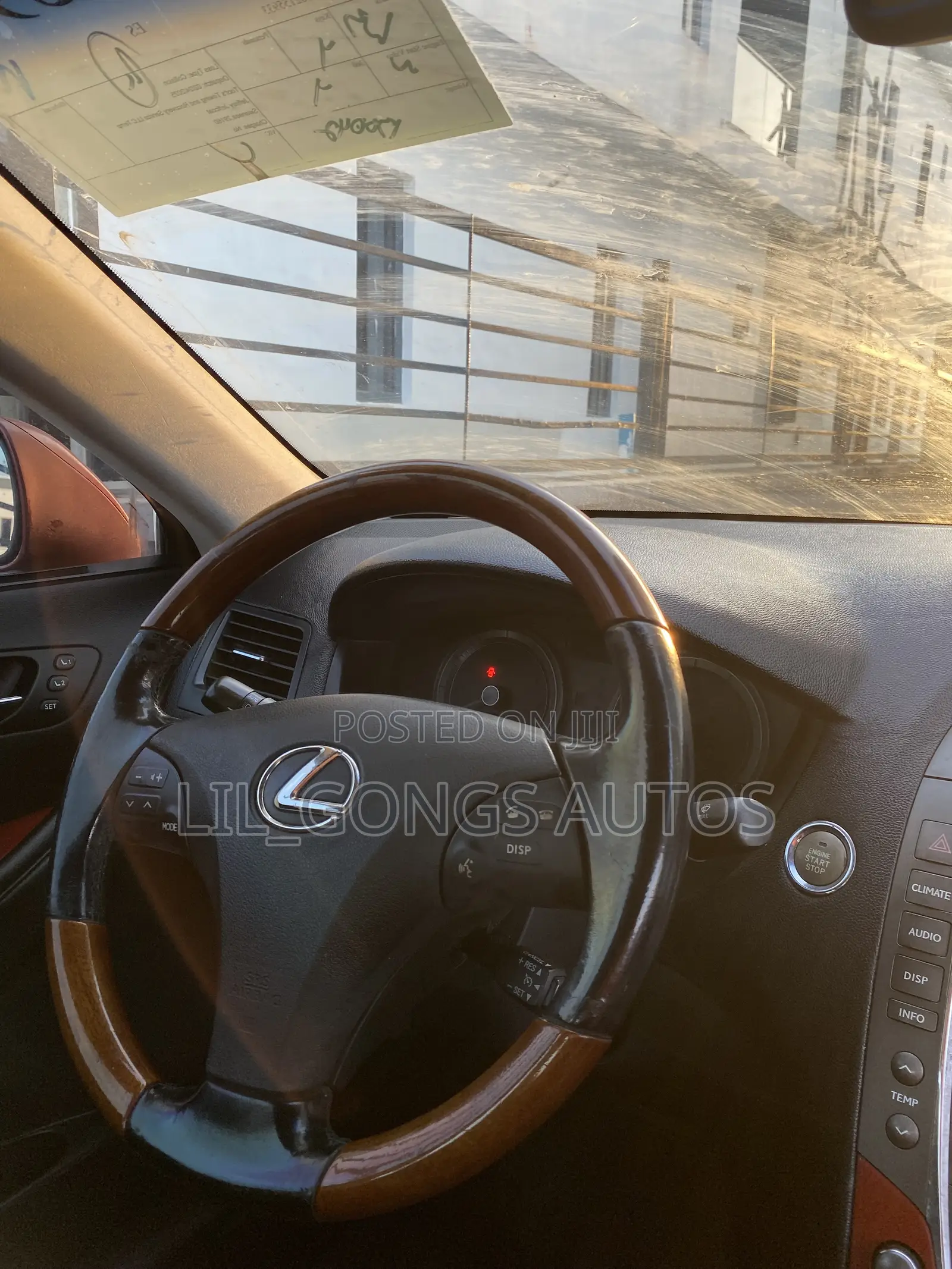 Lexus ES 350 2008 Red