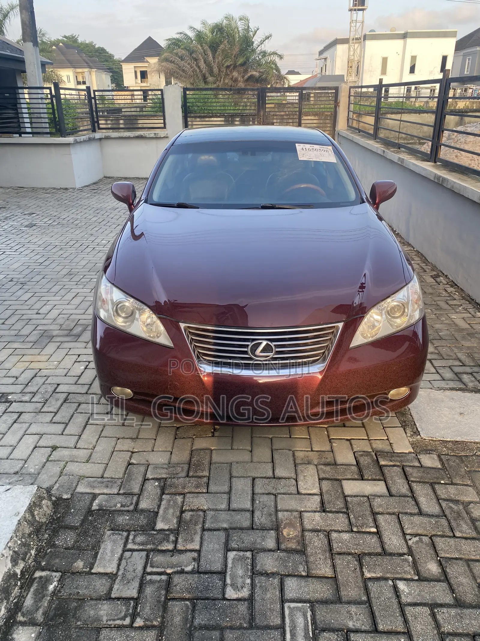 Lexus ES 350 2008 Red