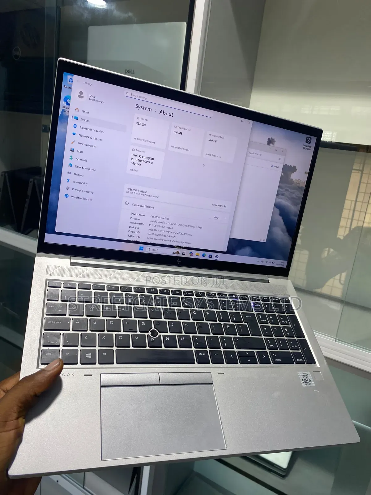 Laptop HP EliteBook 850 16GB Intel Core i5 SSD 256GB
