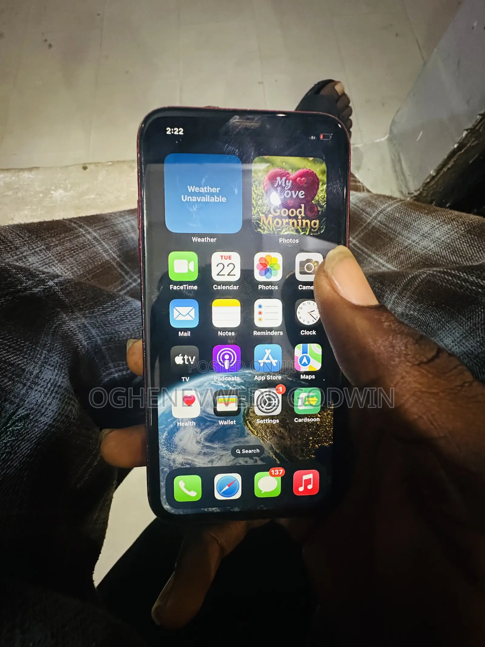 Apple iPhone XR 64 GB Red