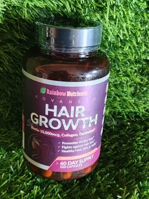 Hair Growth Vitamins for Women | Biotin 10,000mcg, Collagen -120caps