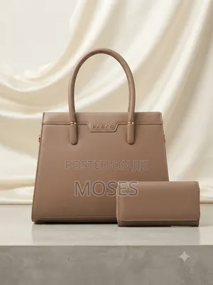 Elegant BAGCO 2-Piece Handbag and Wallet Set