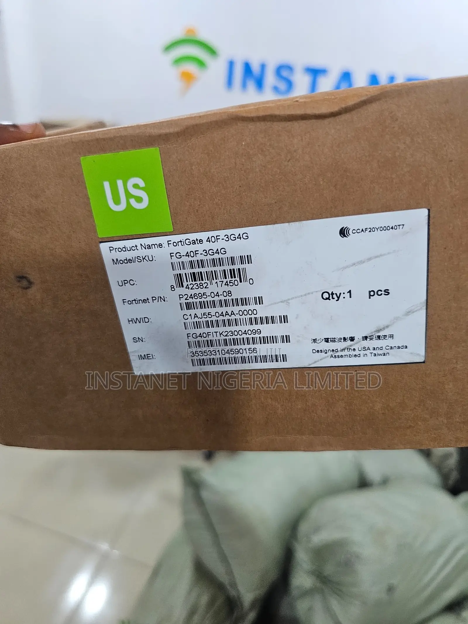 FortiGate 40f-3g4g Next-Generation Firewall With 4G LTE