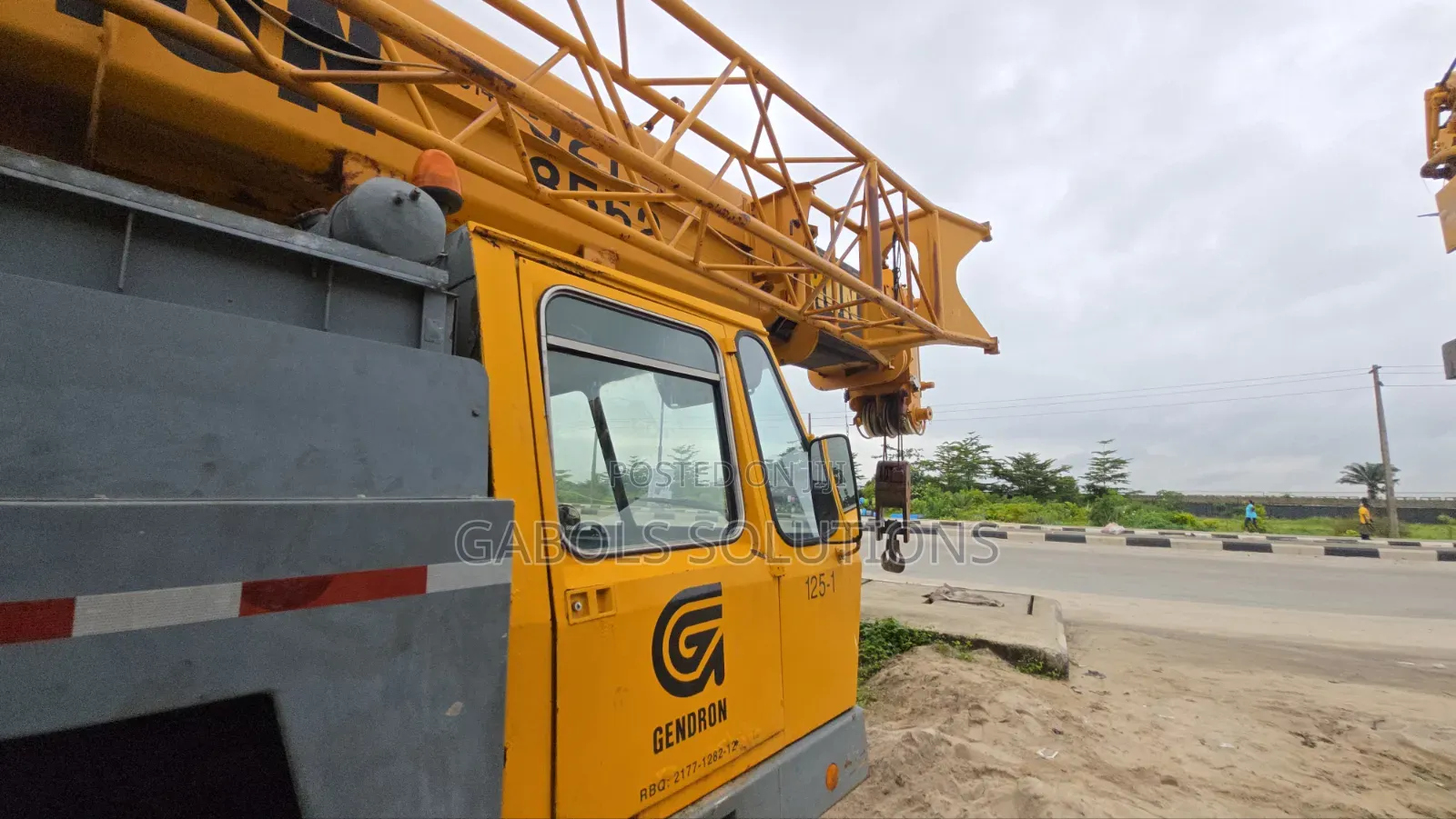 120 Tons Mobile Crane Newly Imported