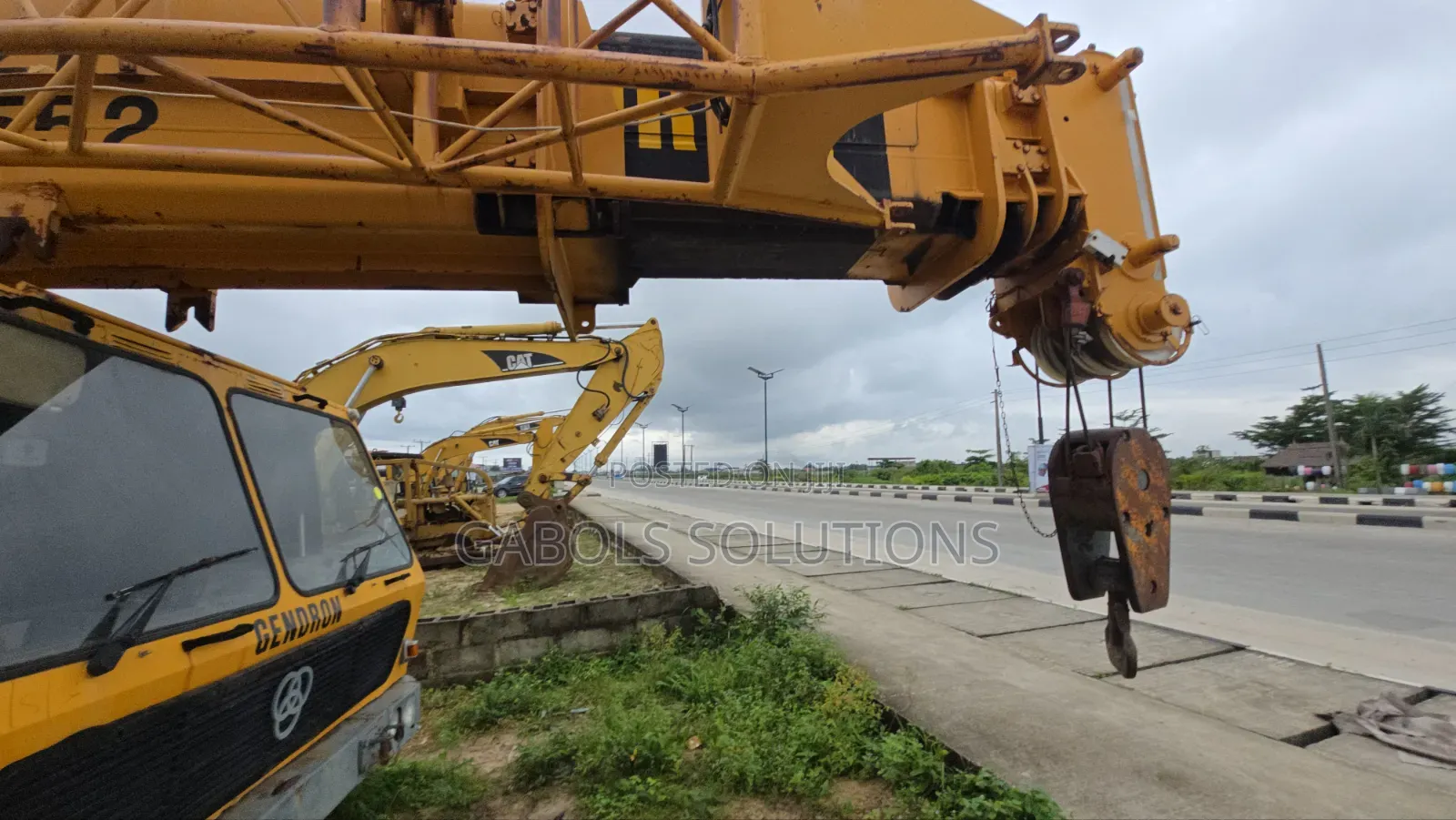 120 Tons Mobile Crane Newly Imported