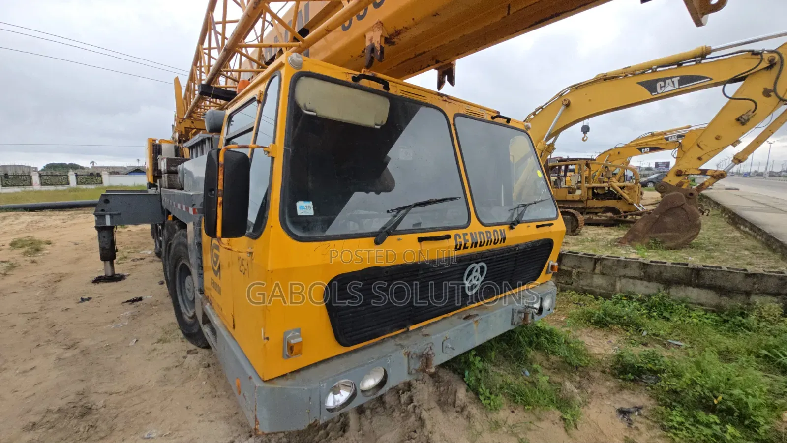 120 Tons Mobile Crane Newly Imported