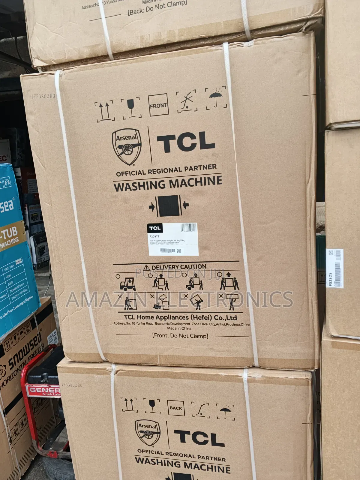 TCL 9.5kg Wash and Spin Washing Machine