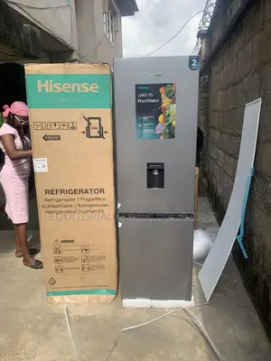 Hisense 35DCB 264L Spacious Double-Door Fridge With Water Dispenser