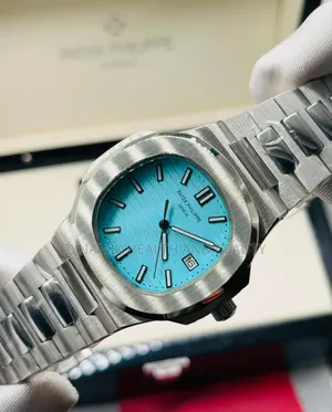 Luxury Light Blueface Chain Patek Phillippe With Free Packages and Box