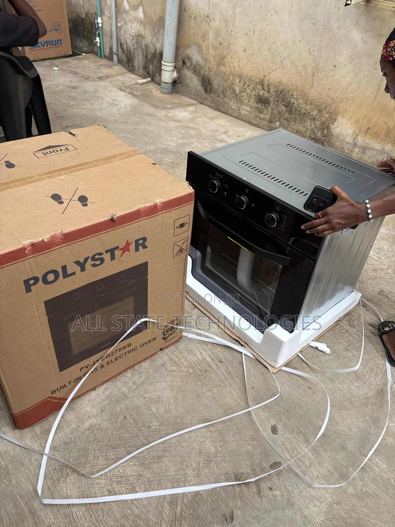 POLYSTAR Gas Electric Integrated Kitchen Cooker