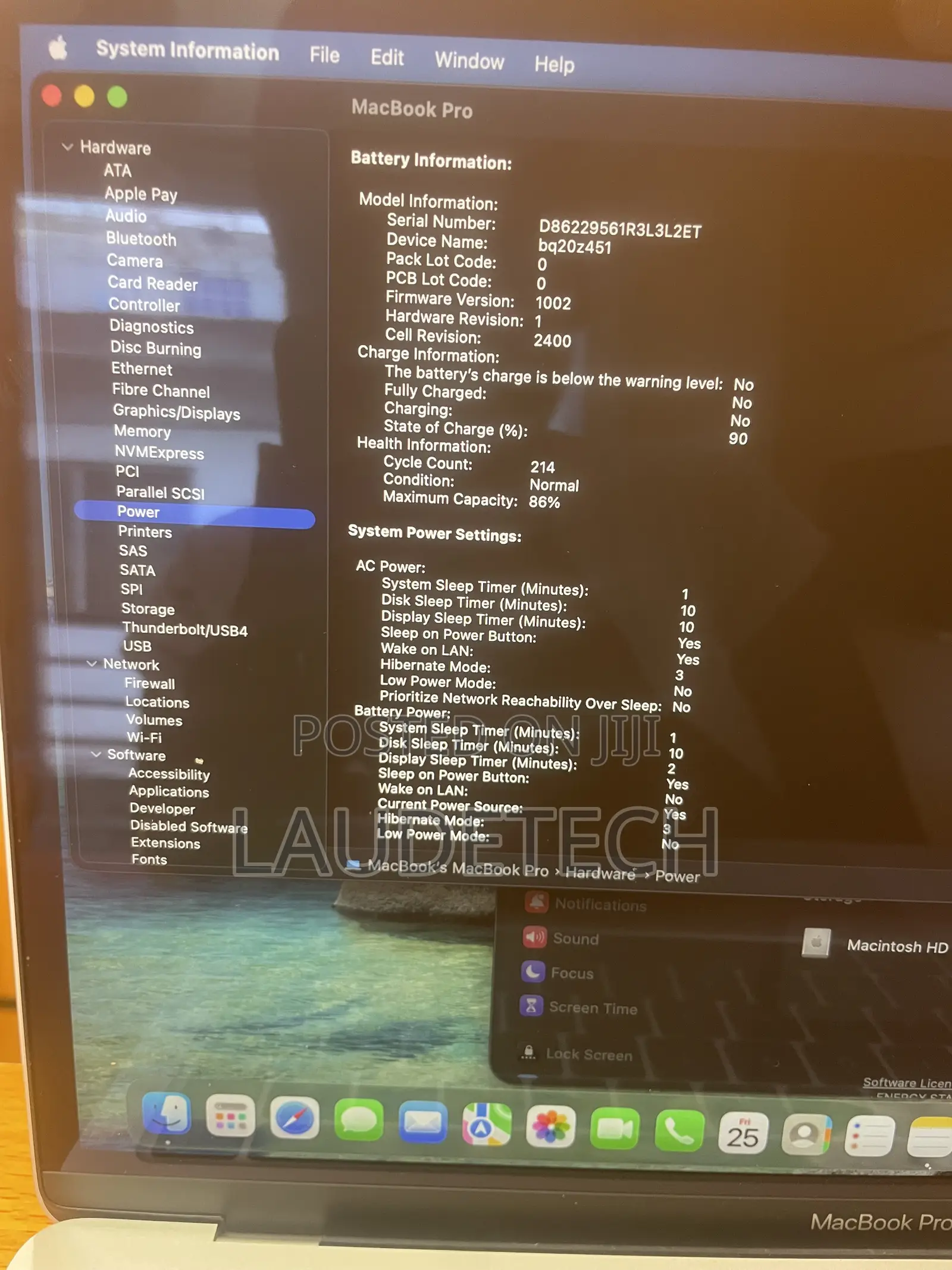 Laptop Apple MacBook Pro 2022 M2 16GB Apple M2 SSD 256GB