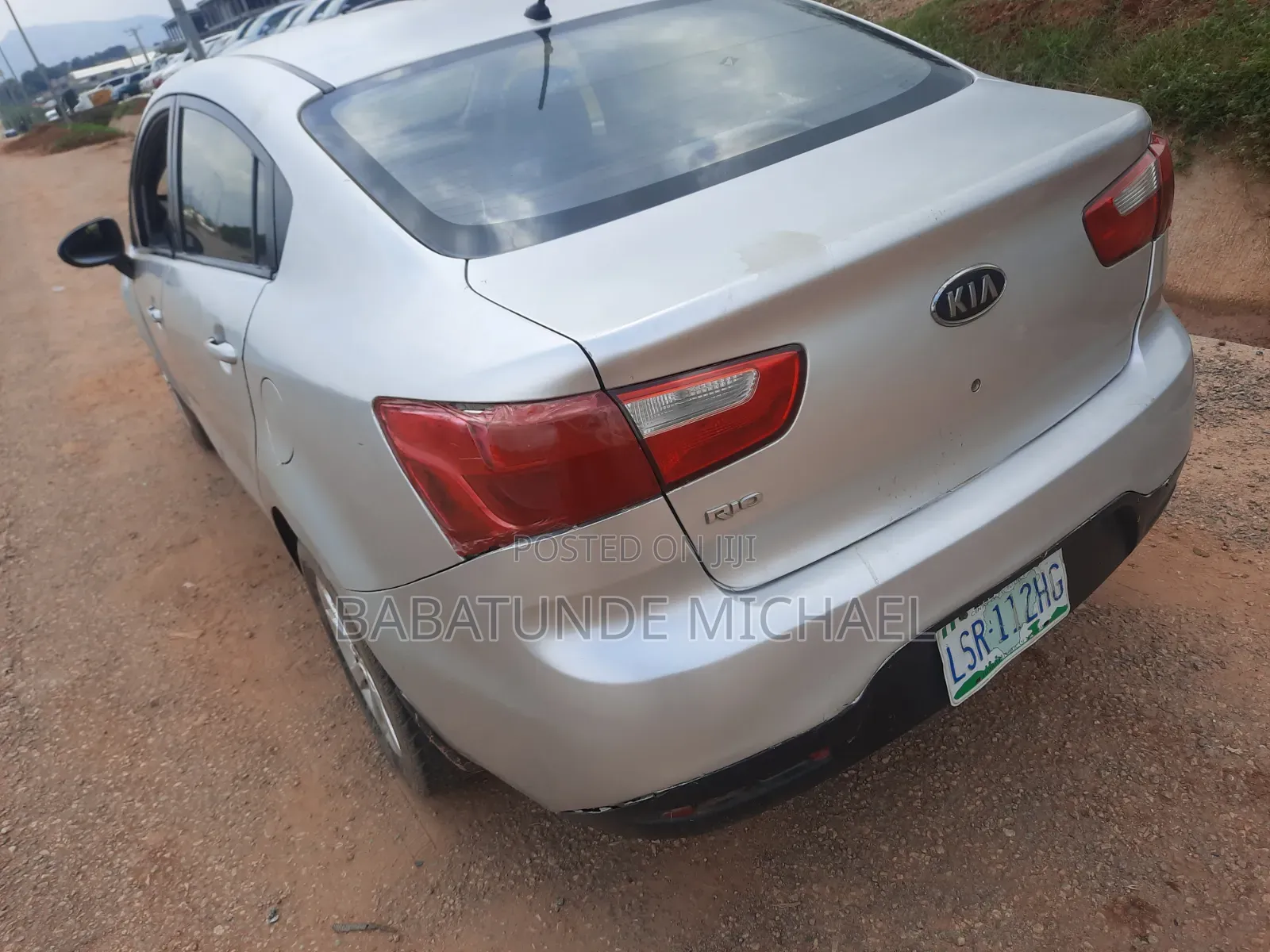 Kia Rio 2013 Silver
