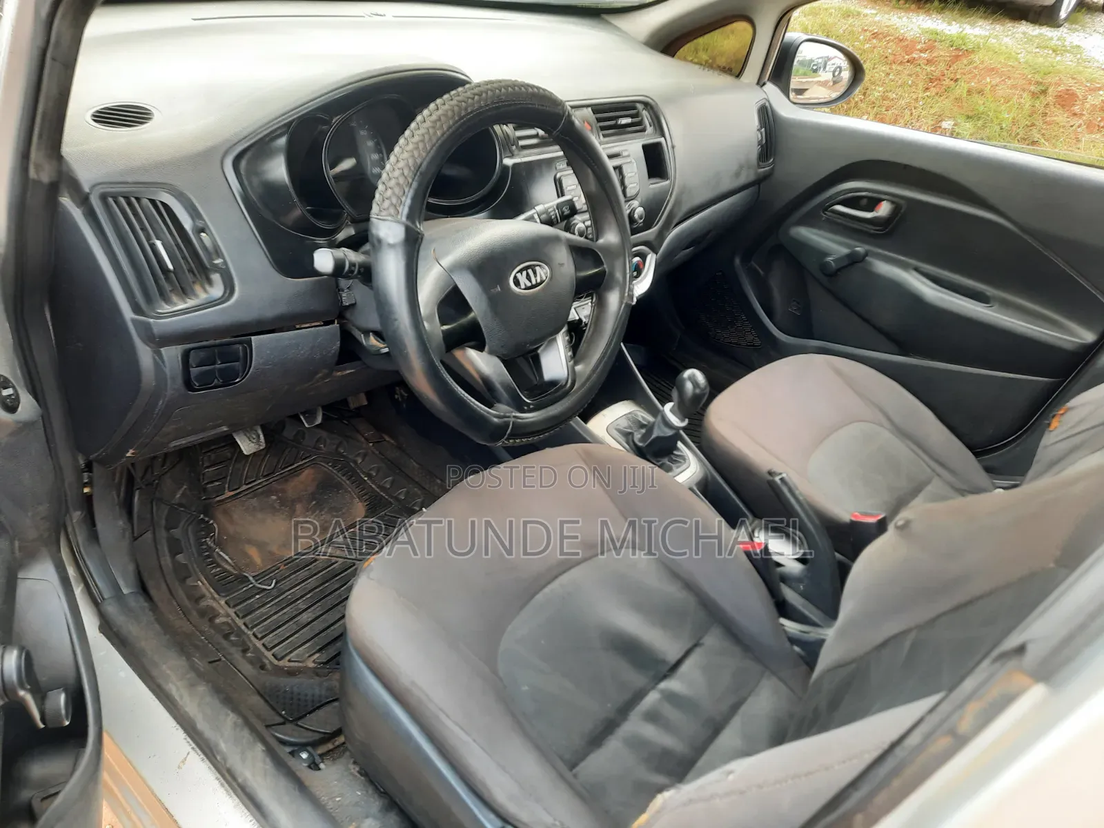 Kia Rio 2013 Silver