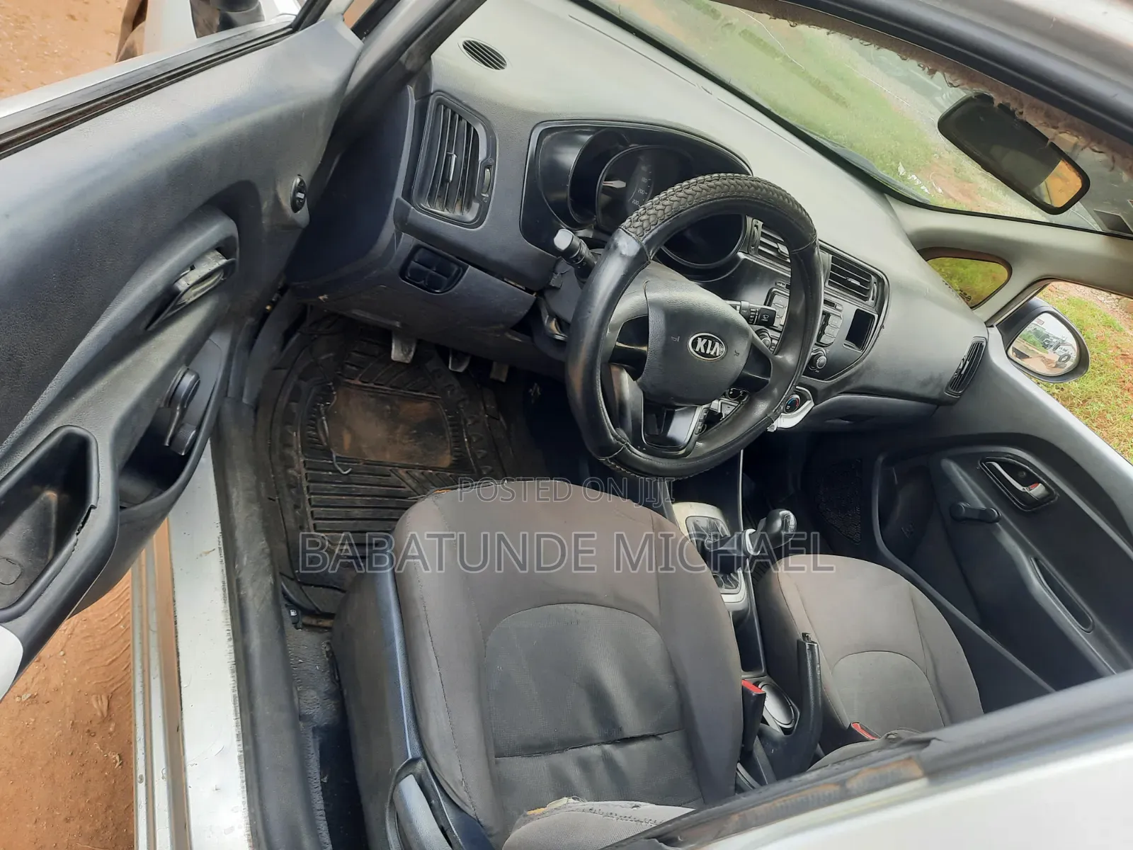 Kia Rio 2013 Silver