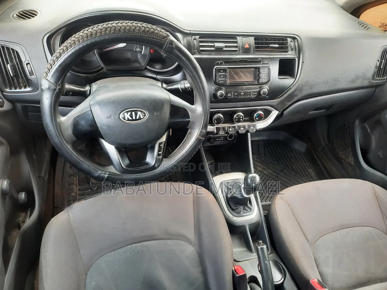 Kia Rio 2013 Silver