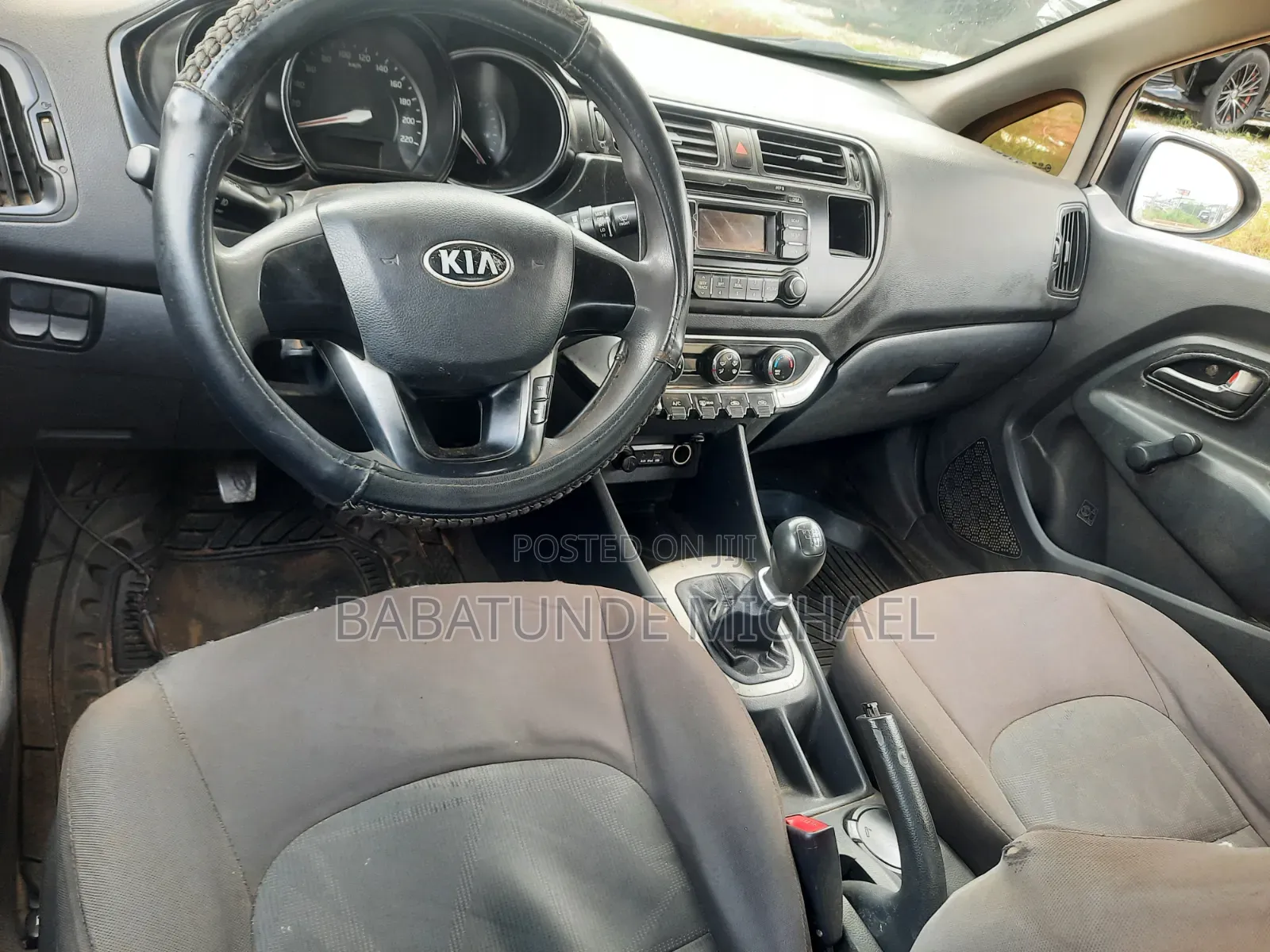 Kia Rio 2013 Silver
