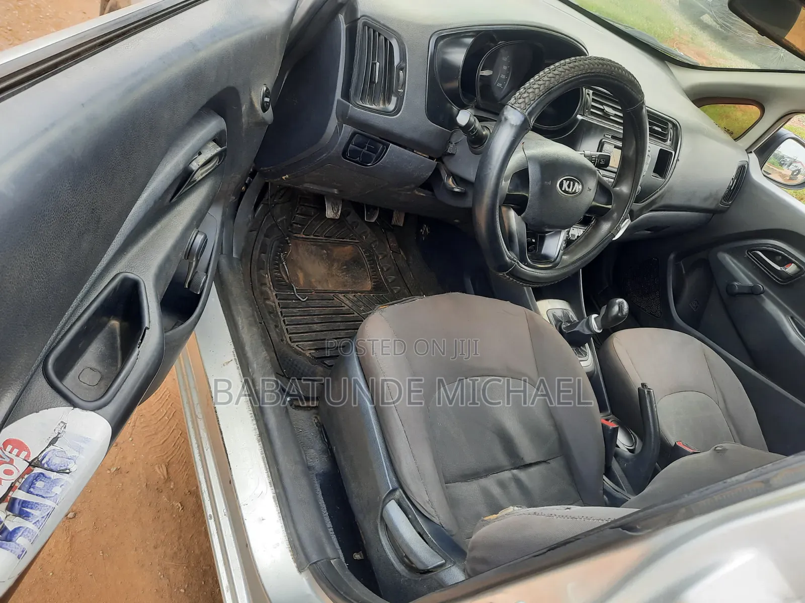 Kia Rio 2013 Silver