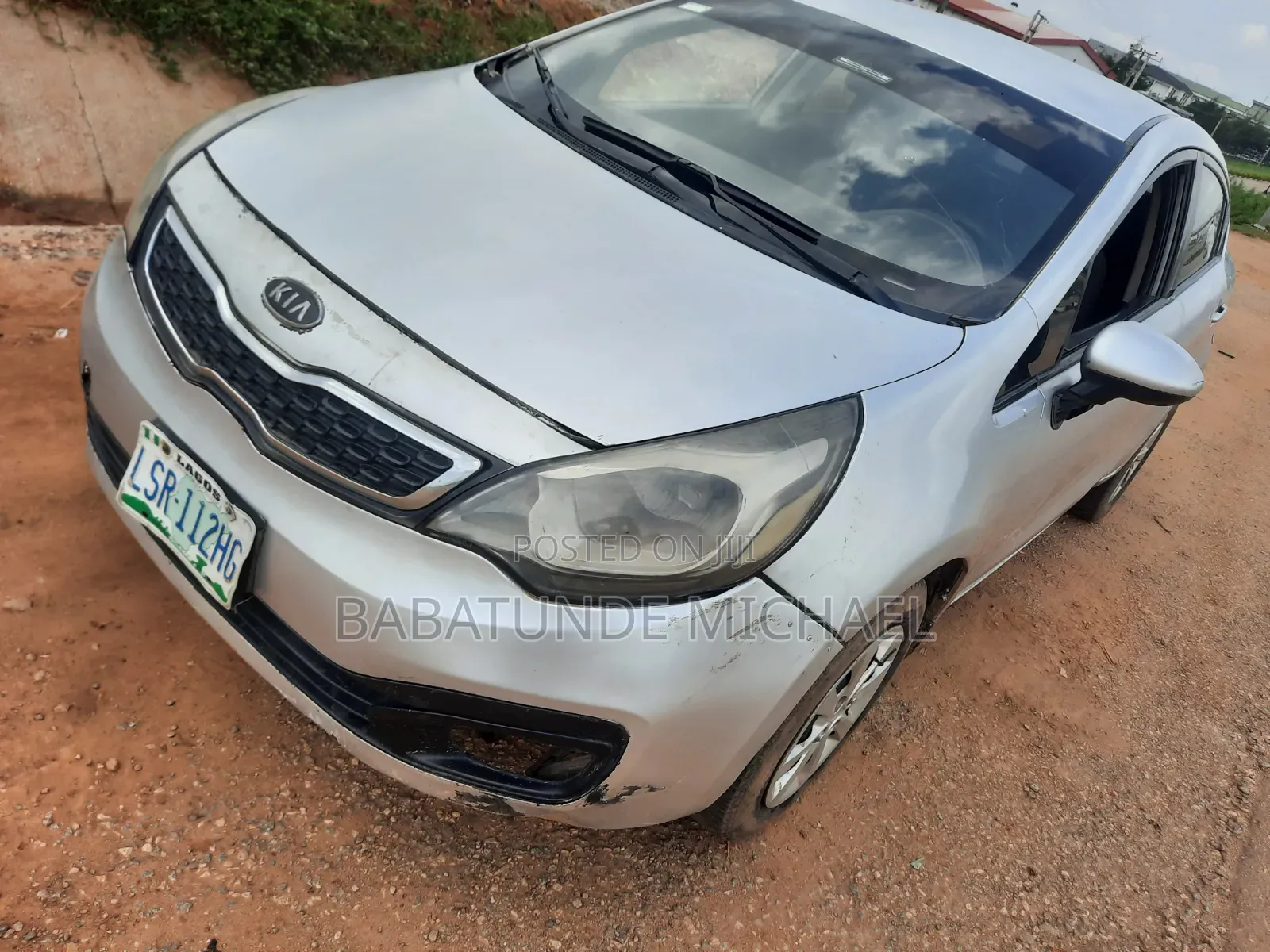 Kia Rio 2013 Silver