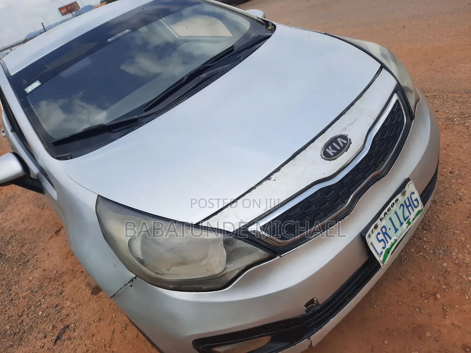 Kia Rio 2013 Silver