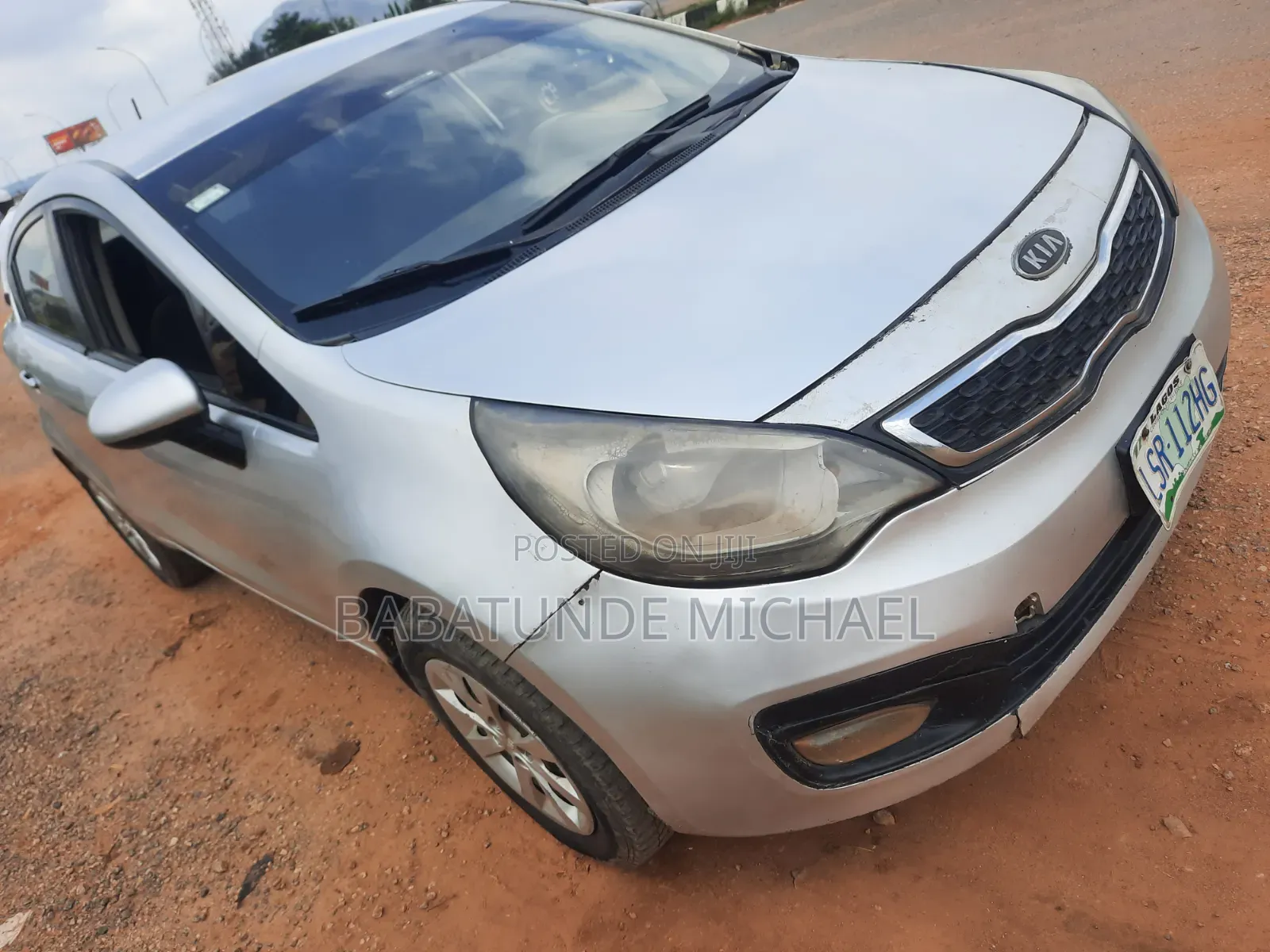 Kia Rio 2013 Silver