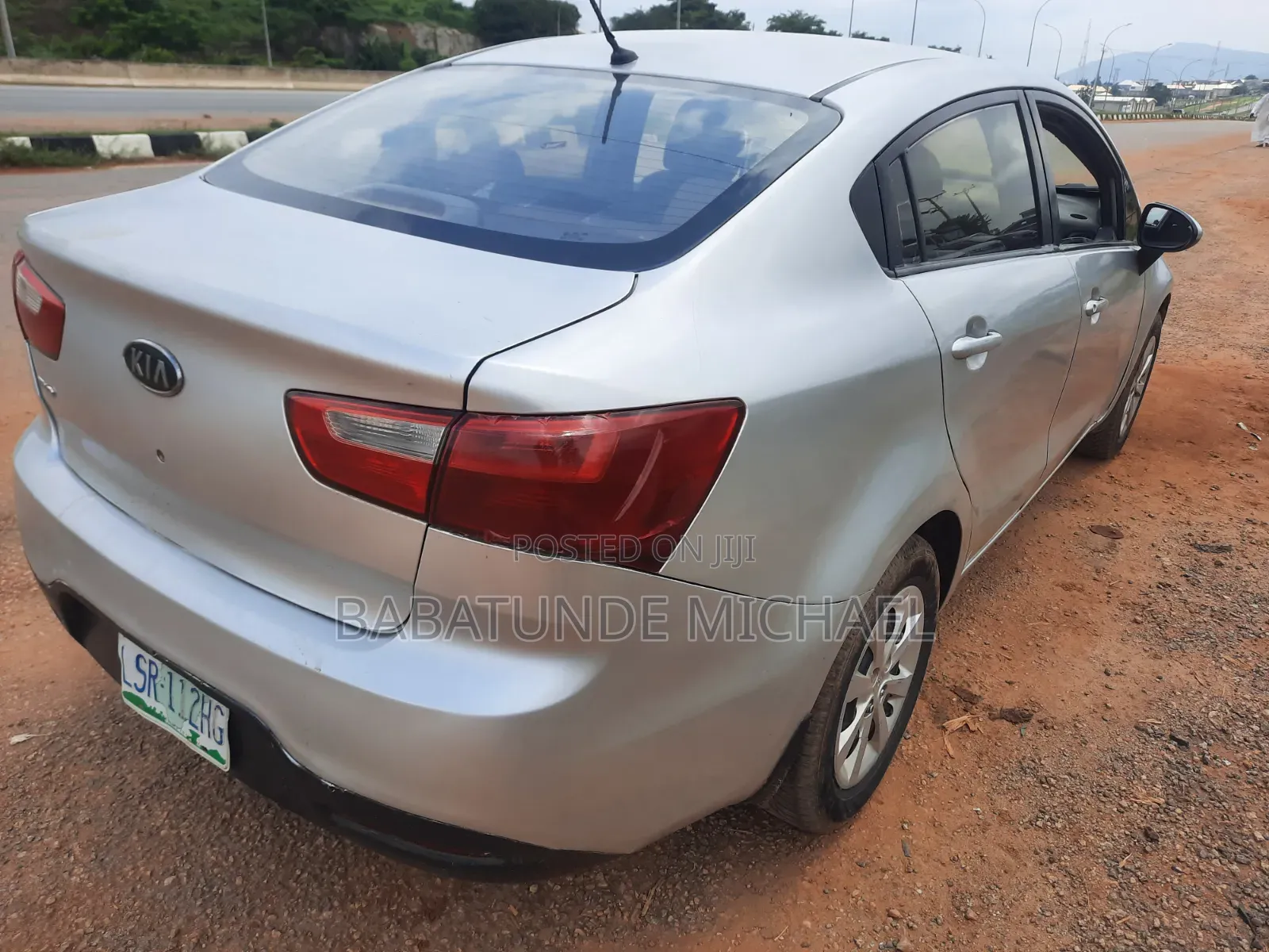 Kia Rio 2013 Silver