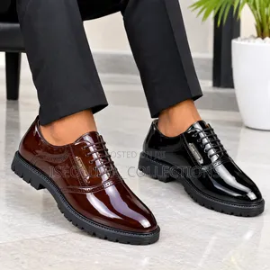 Premium Men’s Glossy Formal Dress Shoes.