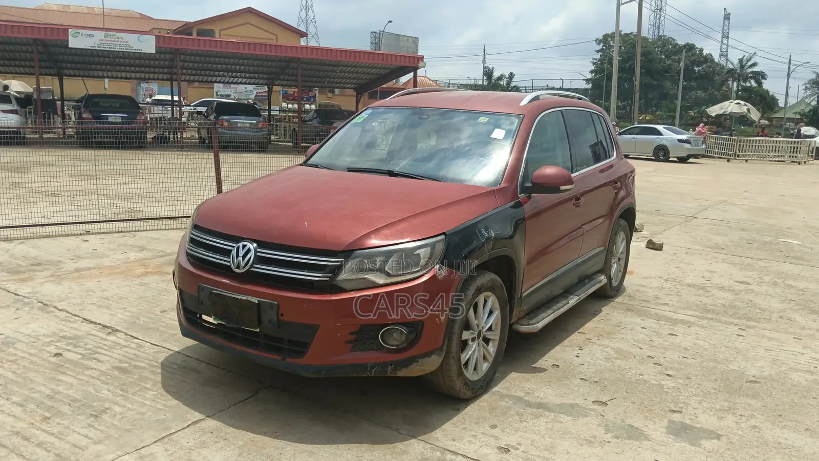 Volkswagen Tiguan 2012 Red