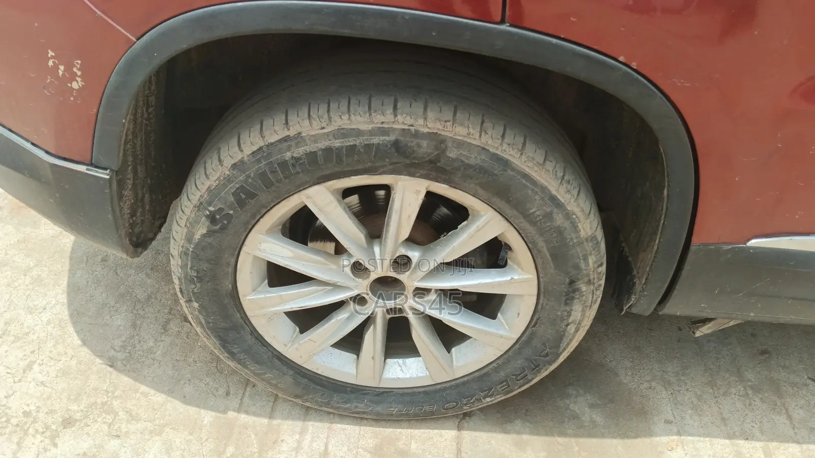 Volkswagen Tiguan 2012 Red