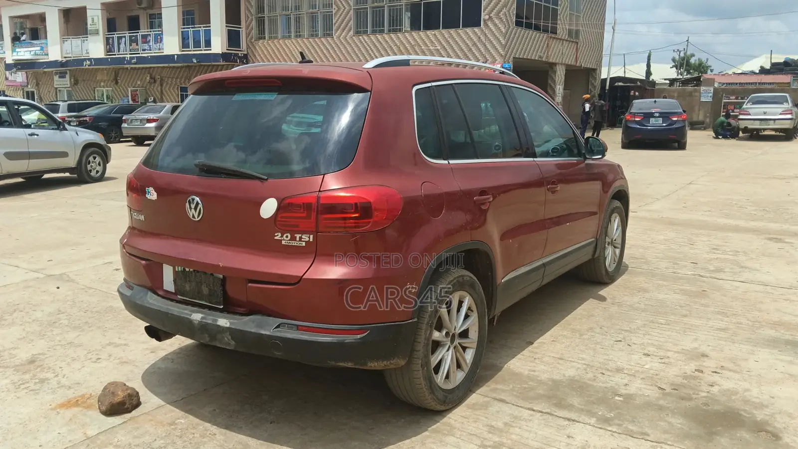 Volkswagen Tiguan 2012 Red