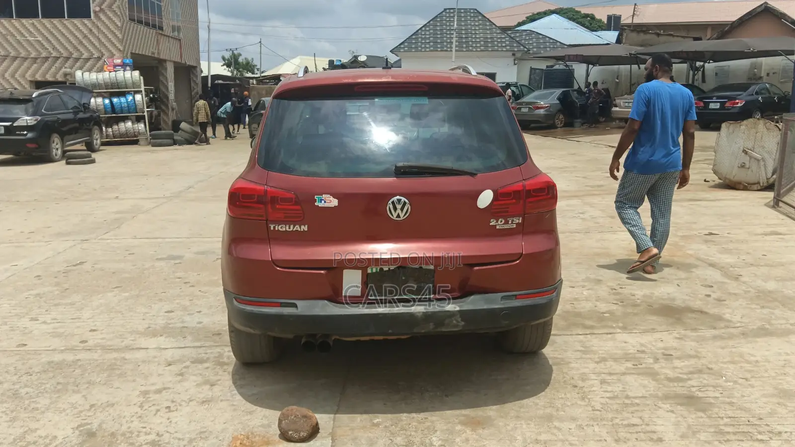 Volkswagen Tiguan 2012 Red