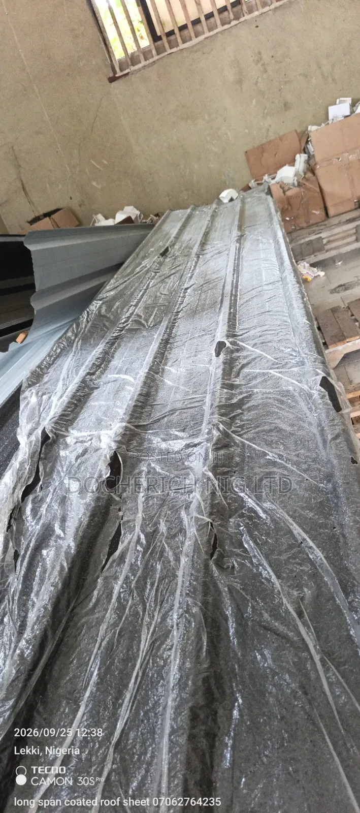 Long Coated Roof