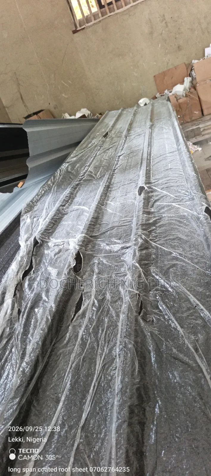 Long Coated Roof