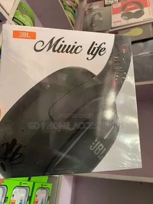 JBL Music Life Wireless Over-Ear Headphones - Extra Bass HD Sound