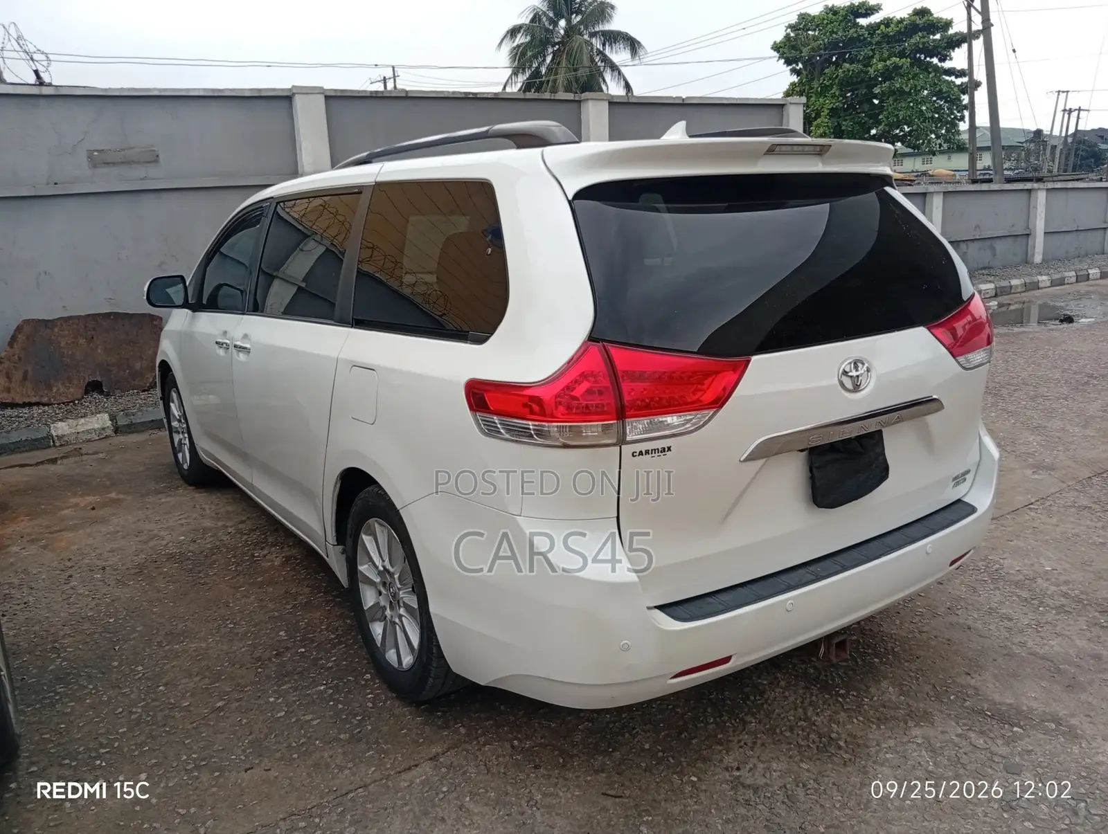 Toyota Sienna 2014 White
