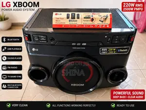 LG XBOOM 220W Bluetooth Home Theater/Speaker – Very Clean