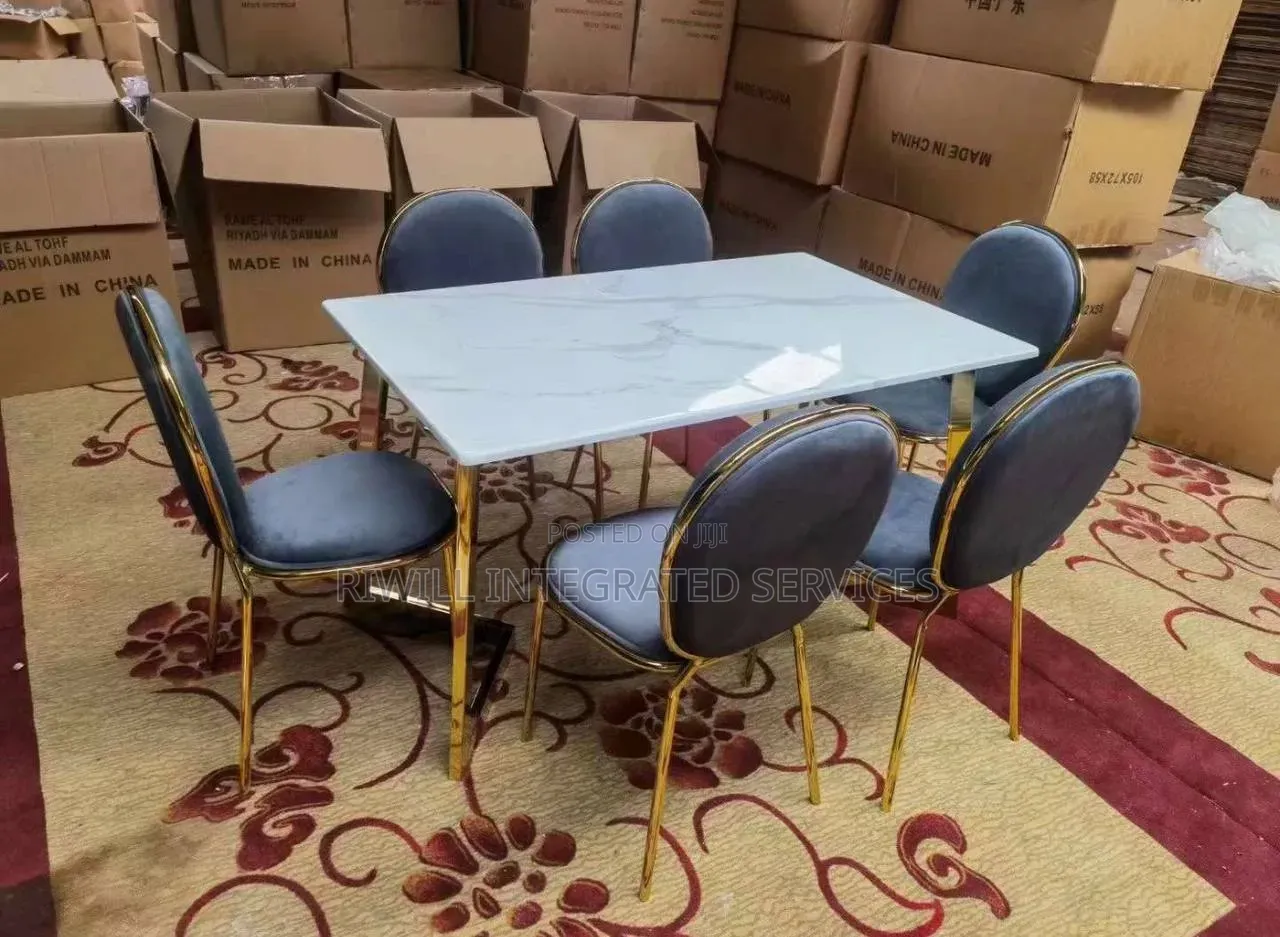 Marble Table With Chairs