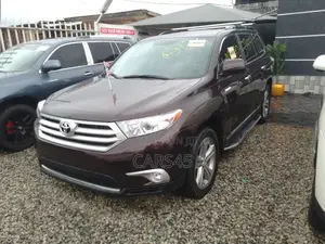 Toyota Highlander 2012 Burgandy