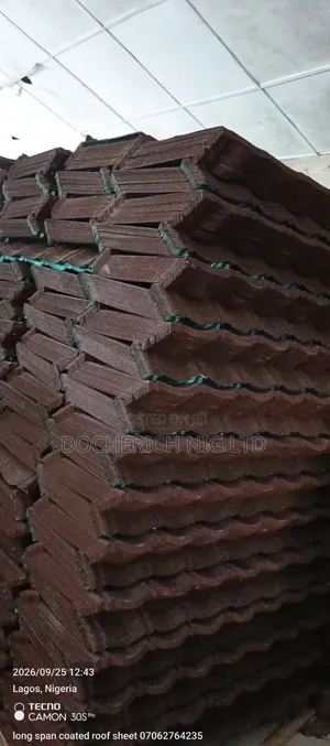 Red Bomd Coated Roof
