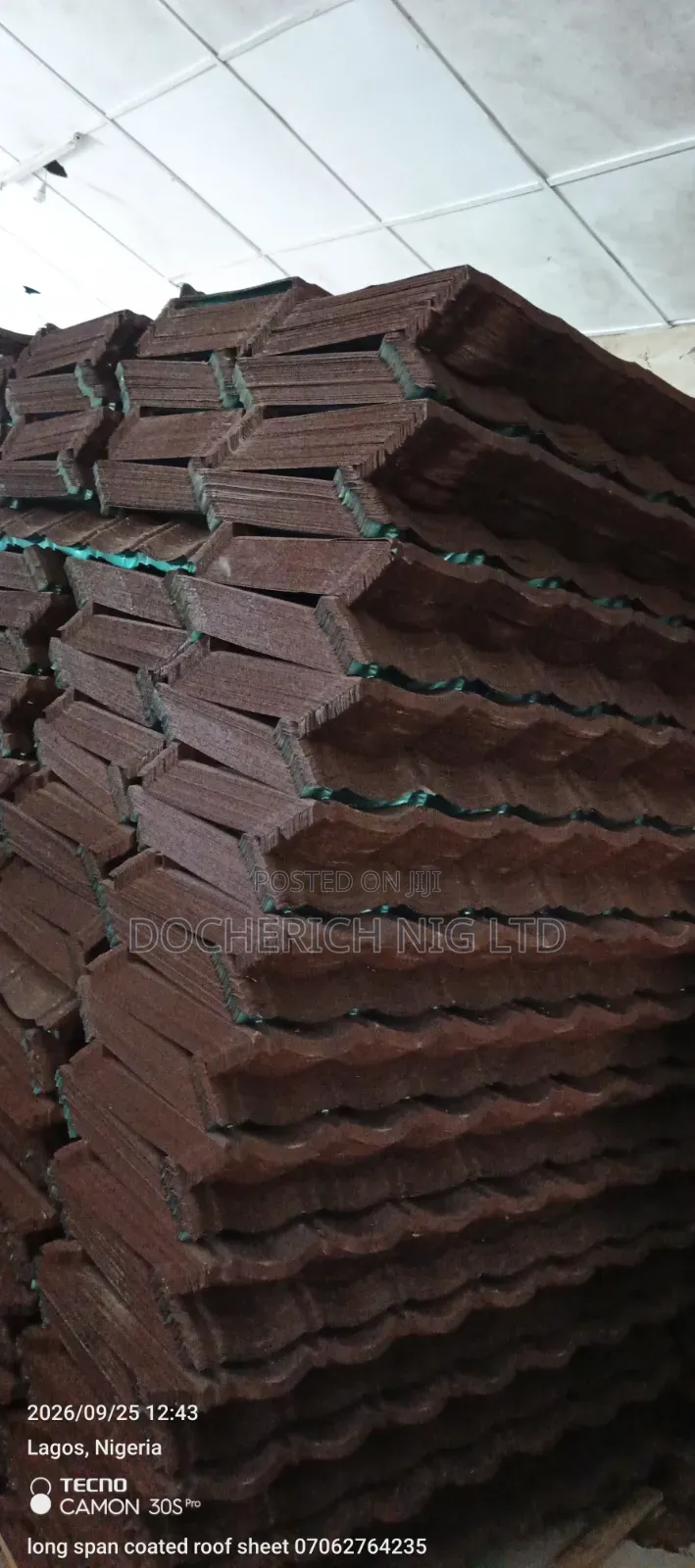 Red Bomd Coated Roof