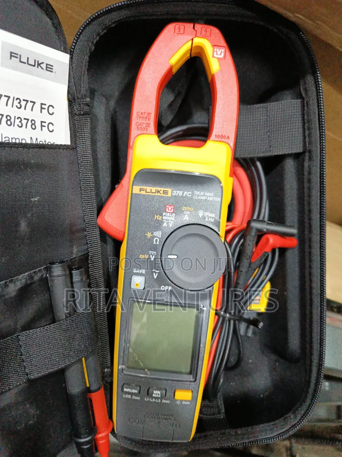 Fluke 378 Fc Non-Contact Voltage Clamp Meter