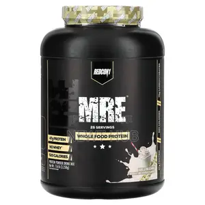 Redcon1, MRE, Whole Food Protein, Vanilla Milkshake, 7.16 Lb (3,250 G)